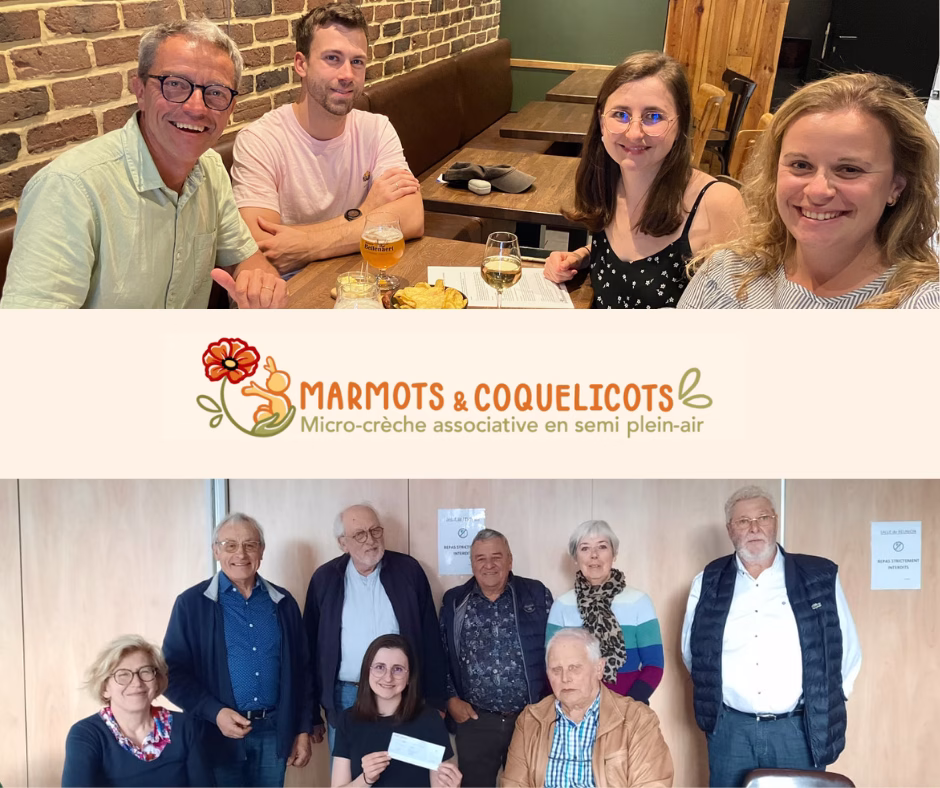 Marmots et coquelicots