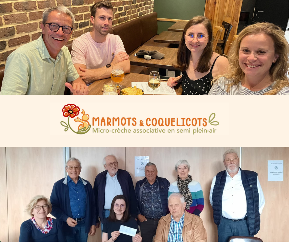 Marmots et coquelicots